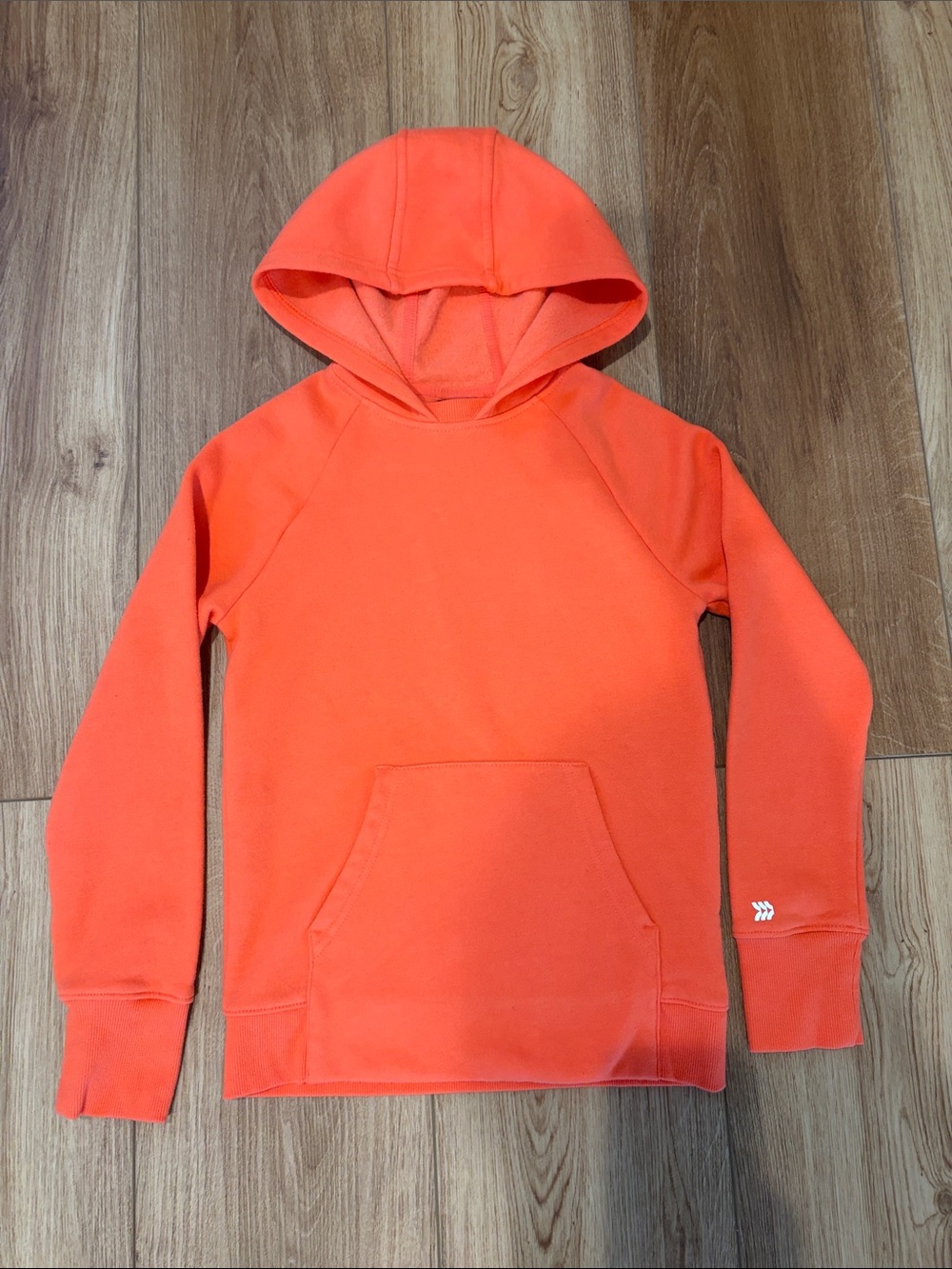 All in Motion Kids Orange Hooded Pullover Sweatshirt
